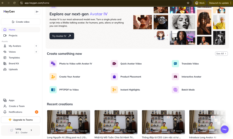 ảnh Nguyễn Thanh Long sử dụng ChatGPT và Avatar AI để tối ưu hiệu suất kinh doanh.